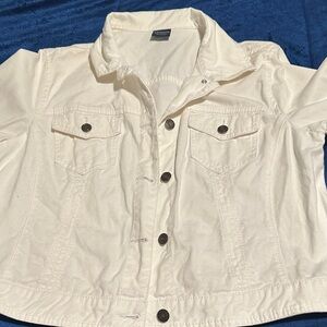 White Denim Jacket